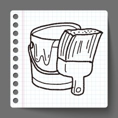 paintbrush doodle N12