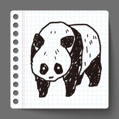 panda doodle N5