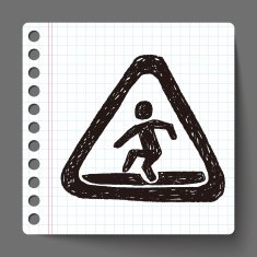 people Crossing doodle N2