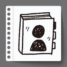 phone book doodle N2