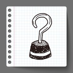 pirate hook doodle N4