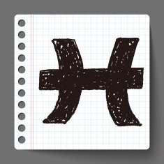 pisces Constellation doodle N3