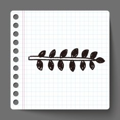 plant doodle N128