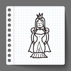 princess doodle