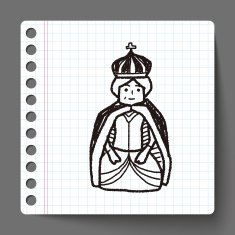 queen doodle