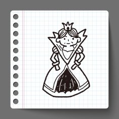 queen doodle N4