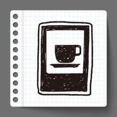 restaurant sign doodle N5