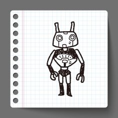 robot doodle N160