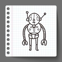 robot doodle N170