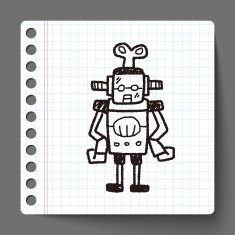 robot doodle N194