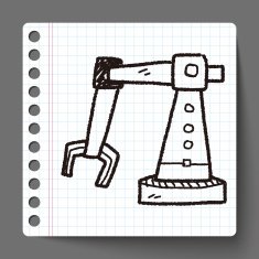 robot doodle N197
