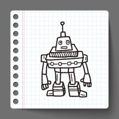 robot doodle N201