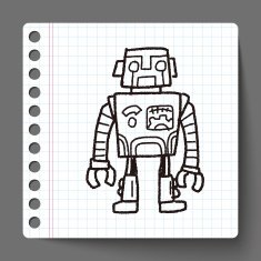 robot doodle N202
