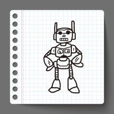 robot doodle N204