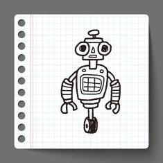 robot doodle N205