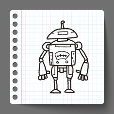 robot doodle N209