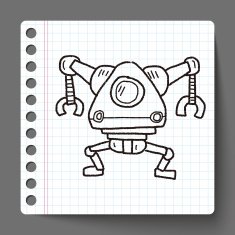 robot doodle N212