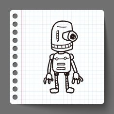 robot doodle N217