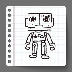 robot doodle N220