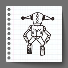 robot doodle N221
