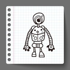 robot doodle N227