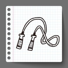 Rope skipping doodle N5