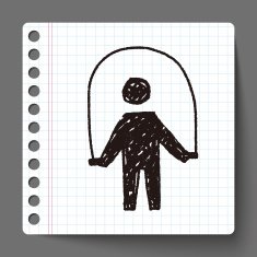 Rope skipping doodle N7