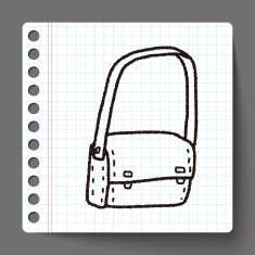 school bag doodle N2