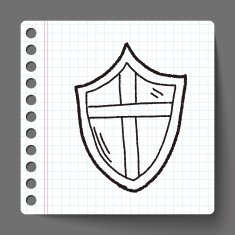 shield doodle N3