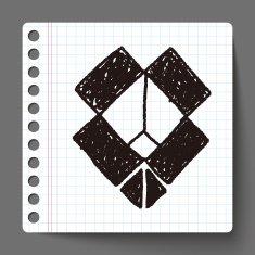 shipping box doodle N21