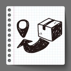 shipping location doodle N3