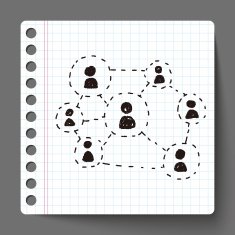 social link doodle N12