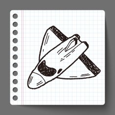 spaceship doodle N20