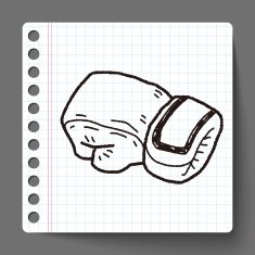 sport glove doodle N2