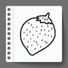 Strawberry doodle N6