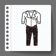 suit doodle N8