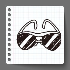 sunglasses doodle N4