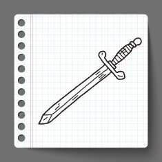 Sword doodle N13