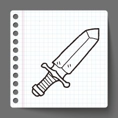 Sword doodle N14