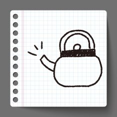 Teapot doodle drawing N5