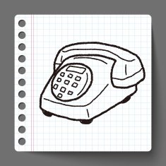 Telephone Doodle N9