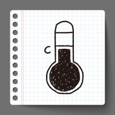 thermometer doodle N6