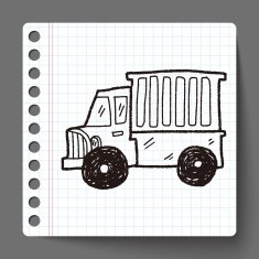 truck doodle N26