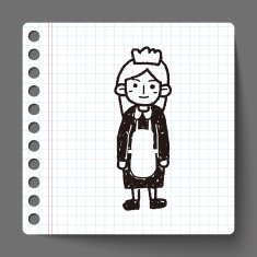 waitress doodle N4
