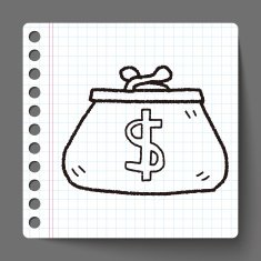 wallet doodle N2