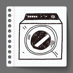 washing machine doodle N8