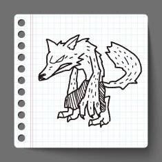 Werewolf doodle N5