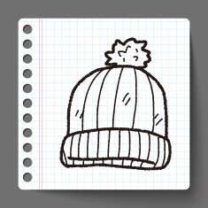 winter hat doodle N6