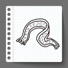 winter scarf doodle N4