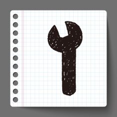 wrench doodle N9